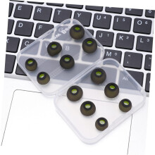 12pcs Noise Reduction Ear Plugs Sleep Earplugs for Swimmers Silicone Ear Plugs Comfortable Fit and Storage Case