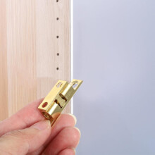 10pcs Brass Ball Latches for Cabinet Door and Closet