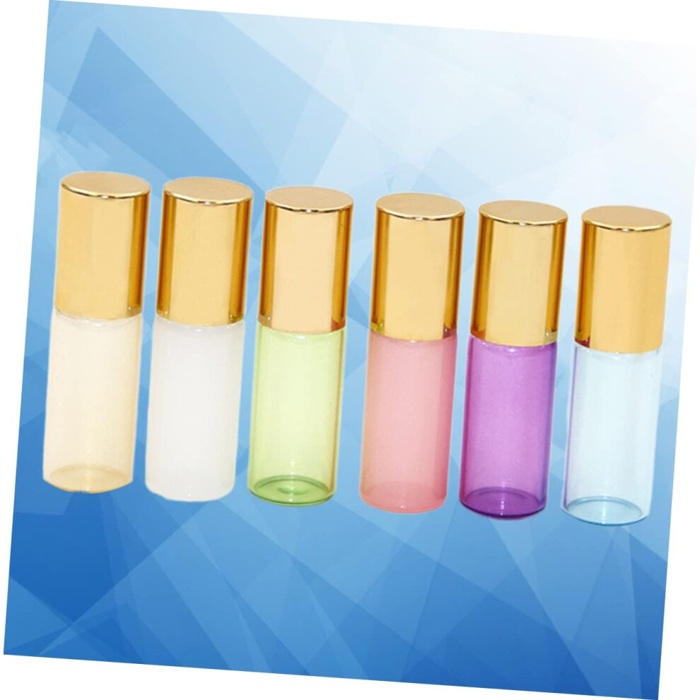 Hkhbjs 18Pcs Essential Oil Bottle Roll Bottle Refillable Subpackaging Portable For Travel
