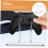 2er-Pack Gaming-Controller-Halterung/Konsolenständer für Videospiel-Controller 3