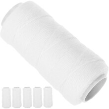 18 rouleaux de fil de coton pour épilation au fil du visage et des sourcils (pièces de rechange)