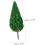 12pcs Pine Tree Model Set para construção e paisagem 2