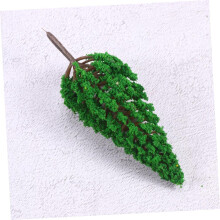 12pcs Pine Tree Model Set for Construction and Landscape Scenery