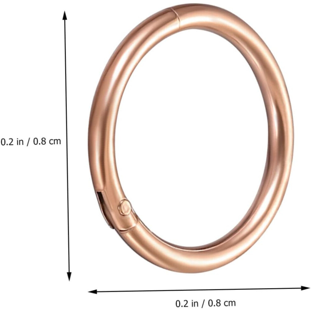 Hkhbjs Nose Hoops Stainless Steel Nose Rings Dainty Round Design Hypoallergenic Sturdy Women Piercing Jewelry