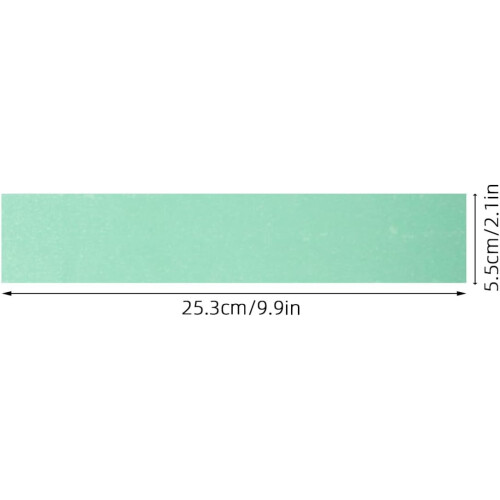 13Pcs Double-Sided Golf Grip Replacement Tape Strips 9.94X2.16 Light Green Adhesive Wrap 1