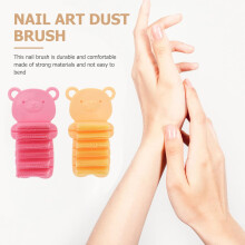 2er-Pack Nagelbürsten für Jungen und Mädchen, Fingernagelbürsten zum Reinigen von Nägeln und Haut, leicht