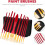 10pcs Multi-Function Artist Paint Brush Set with Red Canvas Case 1