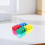 12pcs Manual Double Hole Pencil Sharpener Comfortable Grip, Plastic Handheld Sharpener in Assorted Colors 7