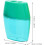 12pcs Manual Double Hole Pencil Sharpener Comfortable Grip, Plastic Handheld Sharpener in Assorted Colors 8