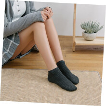 10 Paar atmungsaktive, knöchelhohe Damensocken aus reiner Baumwolle, weiche Bootssocken
