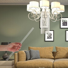 15 stuks acryl staafjes van 30,48 cm x 1,2 cm, geschikt als snoepstokjes of zelfgemaakte chocolade- en suikerroerstaafjes.