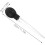 2pcs Wine Transfer Dropper Plastic 28ml Portable Convenient Wine Barrel Sampling Tool 8