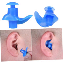 15 Paar Silikon-Schwimmohrstöpsel, ergonomische Form