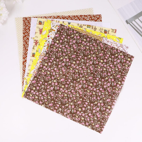 Υφασμάτινα μπαλώματα ραψίματος Floral 14pcs χειροποίητο ύφασμα από καθαρό βαμβάκι 2