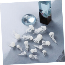 10 ks mini medúzy 3D epoxidové výplne ozdôb DIY výplne foriem pre živicové remeslá oceánske dekorácie