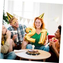 15pcs Colorful Birthday Party Cone Hats Bright Decorative Caps for Celebrations