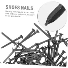2 stuks schoennagels met ronde kop, vervangende nagels voor het repareren van hoge hakken en laarzen.