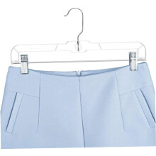 10 perchas con pinzas para pantalones y faldas, perchas multifuncionales extensibles con pinzas.