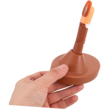 Manicure Practice Prosthetic Hand Realistic Nail Training Hand Model Flexible Finger for Nail Art Practice Kit Stand