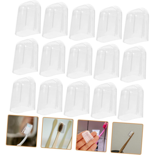 120pcs Toothbrush Heads Caps Protective Covers Travel Essentials for Using Dust Covers