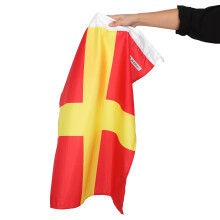 2 Stück Marine International Nautical Signal Flags RY (60X70C) Slow-Speed Boat Signal Banners