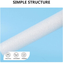 14pcs White Foam Sofa Slipcover Grips for Couch Cushion Effective Fixation and Portable Design Foam Sticks