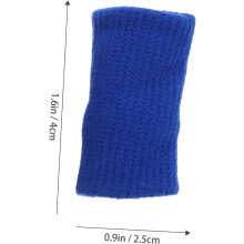 10 stk. nylon fingerbeskyttere for sport elastiske fingerermer beskyttelseshette