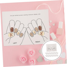 15-teiliges Nageldesign-Präsentationskarten-Set, professionelle Maniküre-Farbtafeln für Nagelspitzen und Kunstsammlungen für Anfänger