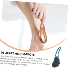 2 lime per piedi, strumento per pedicure, rimozione calli, raschietto per pelle dura, rimozione pelle morta, da utilizzare in spa a casa.