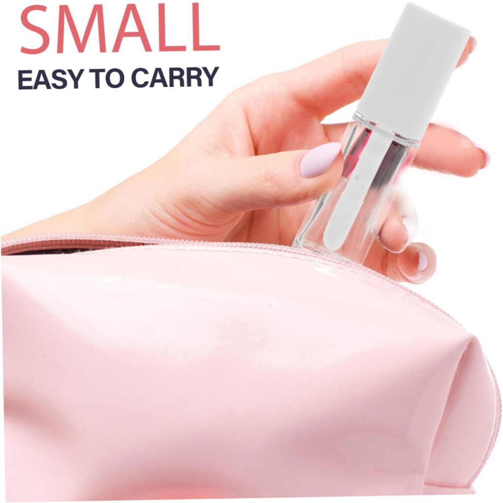 Hkhbjs 15Pcs Small Lip Gloss Tube Containers Lip Balm Travel Cosmetic Containers