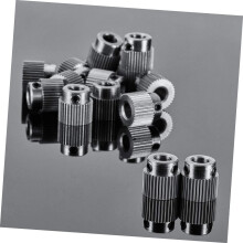 15 Stück Zufuhrräder für Extrusionsdrucker, Zufuhrzahnräder aus Edelstahl, geeignet für den Druck