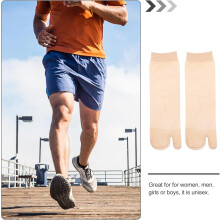 Lot de 10 paires de chaussettes d'été à orteils tongs pour hommes et femmes, idéales pour la plage, le sport et les loisirs.