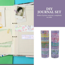 15 Rollen florales Landschafts-Tape, Kawaii Washi Tape für Scrapbooking-Zubehör