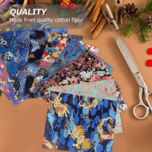 10pcs Pure Cotton DIY Fabric Cloth for Doll Weaving Assorted Patches Sheet Craft Making