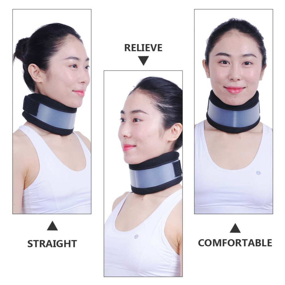Hkhbjs 2Pcs Sponge Neck Support Brace For Sleeping Cervical Brace Collar Strap Comfortable Cervical Support Strap