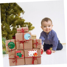 15 Blatt selbstklebende Weihnachtsaufkleber