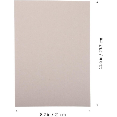 Dicke Spanplatten, DIY-Malkarton, 10 Stück, doppelseitig, grau 1