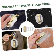 Nukkarullan täyttörulla käsilaukkuun, matkakäyttöön, minikokoinen uudelleenkäytettävä pallo