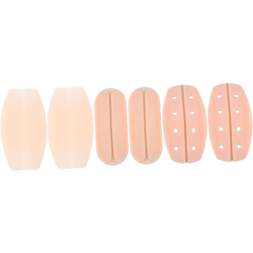 12pcs Non-slip Shoulder Pads Reusable Strap Holders Invisible Silicone Shoulder Pads Comfortable Strap 1