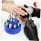 2pcs Plastic Nail Bits Holder Stand for Nail Tech Supplies Drill Storage 4