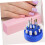 2pcs Plastic Nail Bits Holder Stand for Nail Tech Supplies Drill Storage 7