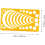 2pcs Drawing Template Ruler Useful Measuring Tool Geometric Templates Rulers Plastic Draft 2