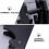 2Pcs Black Plastic Dumbbell Rack Stand 3-Tier Vertical Dumbbell Storage Holder Bracket 8