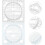 2pcs Drawing Template Multifunctional Geometric Ruler Circle Stencil for Drafting Shapes 7