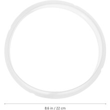 Anillo de sellado para olla a presión eléctrica, anillo de sellado de acero inoxidable y caucho.