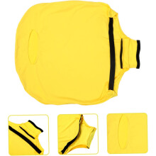 Casos da tampa da bagagem do protetor da mala minimalista elegante espessado poliéster impermeável acessório de viagem reutilizável