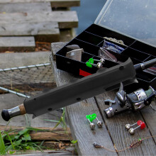 Rod Rack Holder Fishing Single Hole Design Rod Stable Support Easy Storage Wall Mount Fishing Scenarios