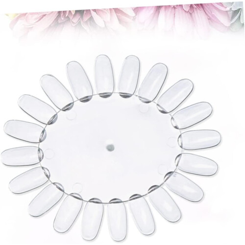 10 st UV-nagellacksdisplaybräda nageltipsdisplayhjul övningshjul 1