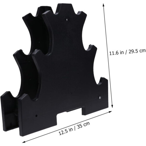 2pcs Dumbbell Rack for Storage Plastic Material Can Hold Dumbbells 1