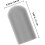 10pcs Drumstick Mute Tips Silicone Protective Covers Lightweight Warm Tone Drum Accessories for Practice 2
